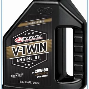 V-Twin Synthetic Blend 20w50 ( 6 Pack With Filter)